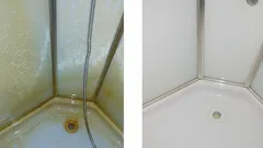 Jak vyčistit sprchu bez použití kartáčů nebo chemikálií