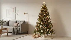 Kam s vánočním stromkem, když nemáte místo: originální nápady pro malé byty