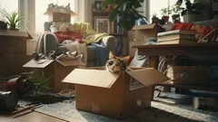 Proč kočky milují krabice více než hračky